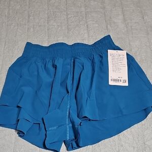 lululemon athletica Bright Blue Women's Athletic Shorts with Built-In Liner